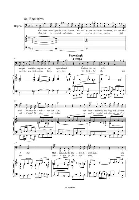 Bild: 9790006523528 | Die Schöpfung Hob.XXI:2, Klavierauszug | Joseph Haydn | Taschenbuch