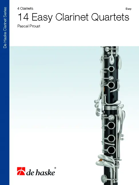 Cover: 9790035233528 | 14 Easy Clarinet Quartets | Clarinet Ensemble | Pascal Proust | Buch