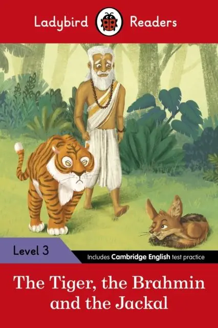 Cover: 9780241533628 | Ladybird Readers Level 3 - Tales from India - The Tiger, The...