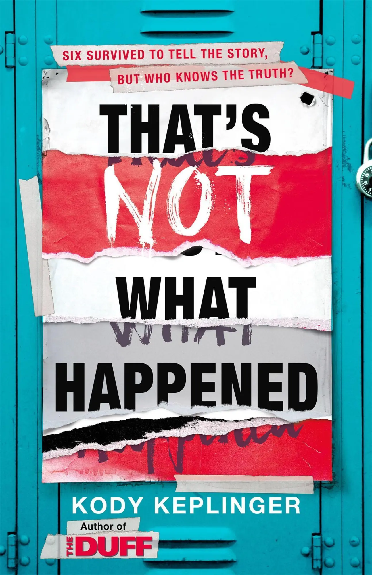 Cover: 9781444933628 | That's Not What Happened | Kody Keplinger | Taschenbuch | 373 S.