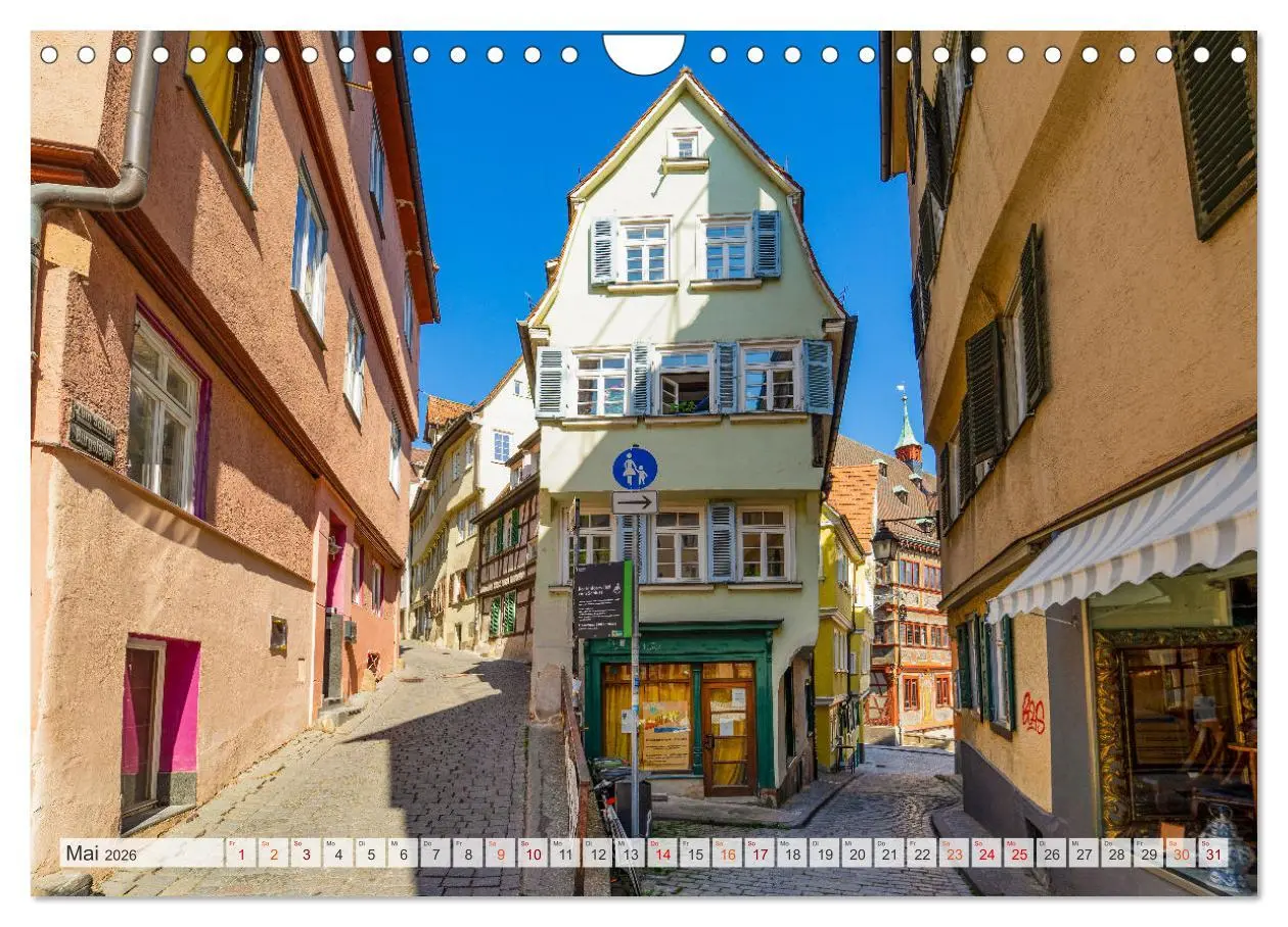Bild: 9783457913628 | Tübingen Stadtansichten (Wandkalender 2026 DIN A4 quer), CALVENDO...