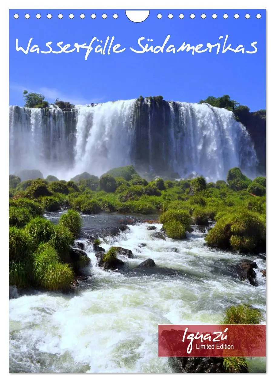 Cover: 9783516483628 | Wasserfälle Südamerikas - Iguazu Wasserfälle (Wandkalender 2026 DIN...