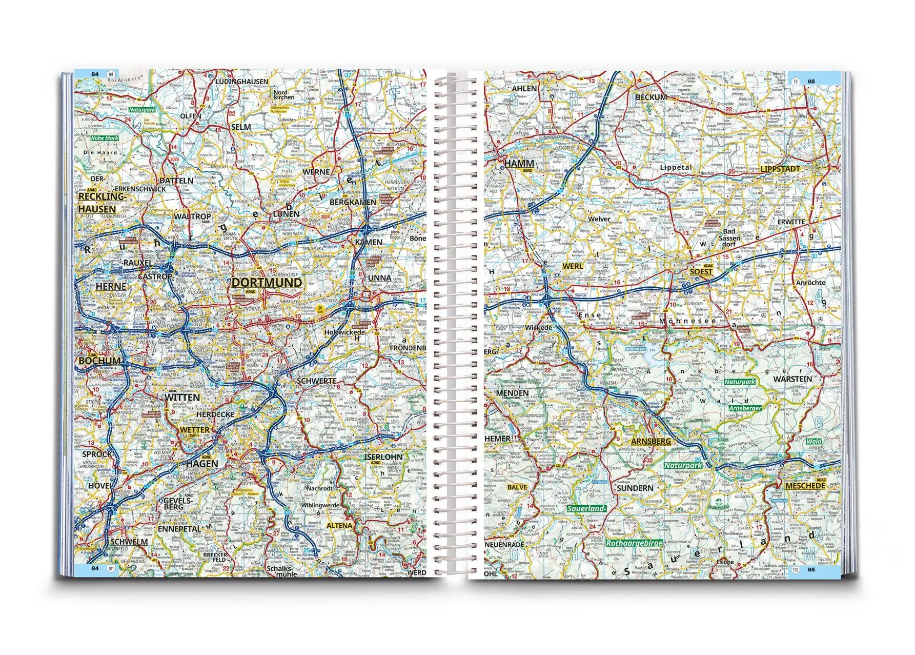 Bild: 9783826423628 | ADAC Maxiatlas 2025/2026 Deutschland 1:150.000 | Taschenbuch | 416 S.