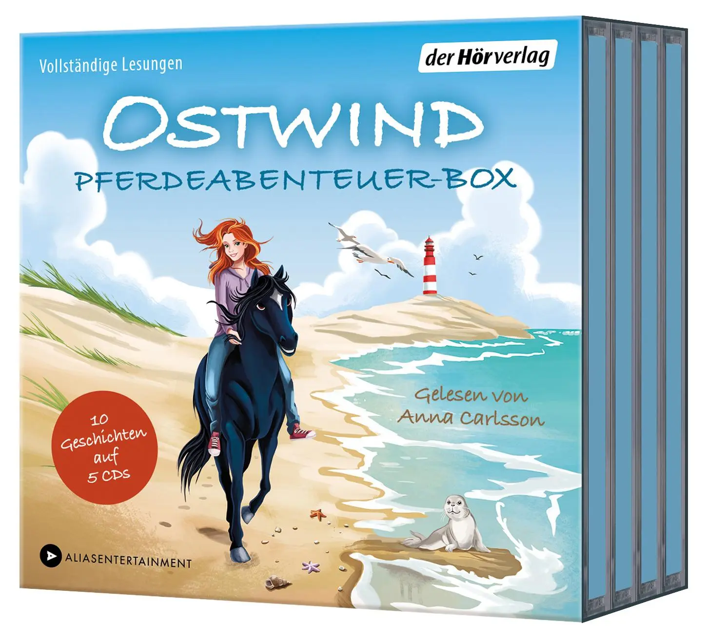Cover: 9783844553628 | Ostwind | 10 Pferdeabenteuer in einer Box | Thilo | MP3 | 5 Audio-CDs