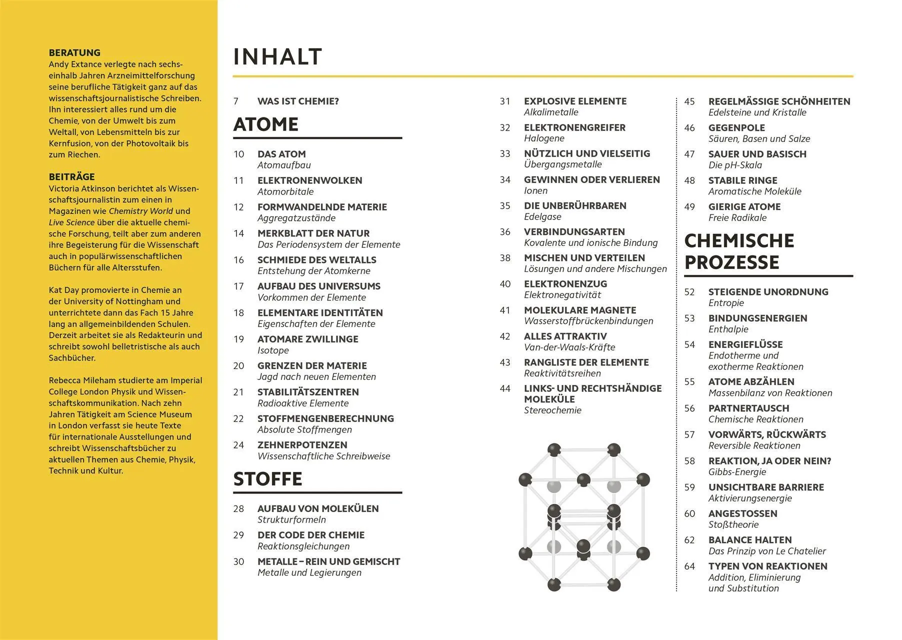 Bild: 9783831053728 | Simply Chemie | Andy Extance (u. a.) | Buch | Simply | 160 S. | 2026