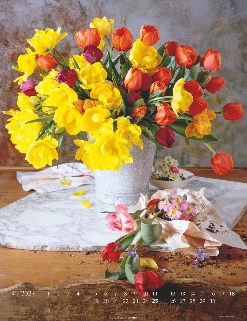 Bild: 9783839903728 | Die schönsten Blumensträuße Kalender 2027 | Ulrike Schneiders | 14 S.