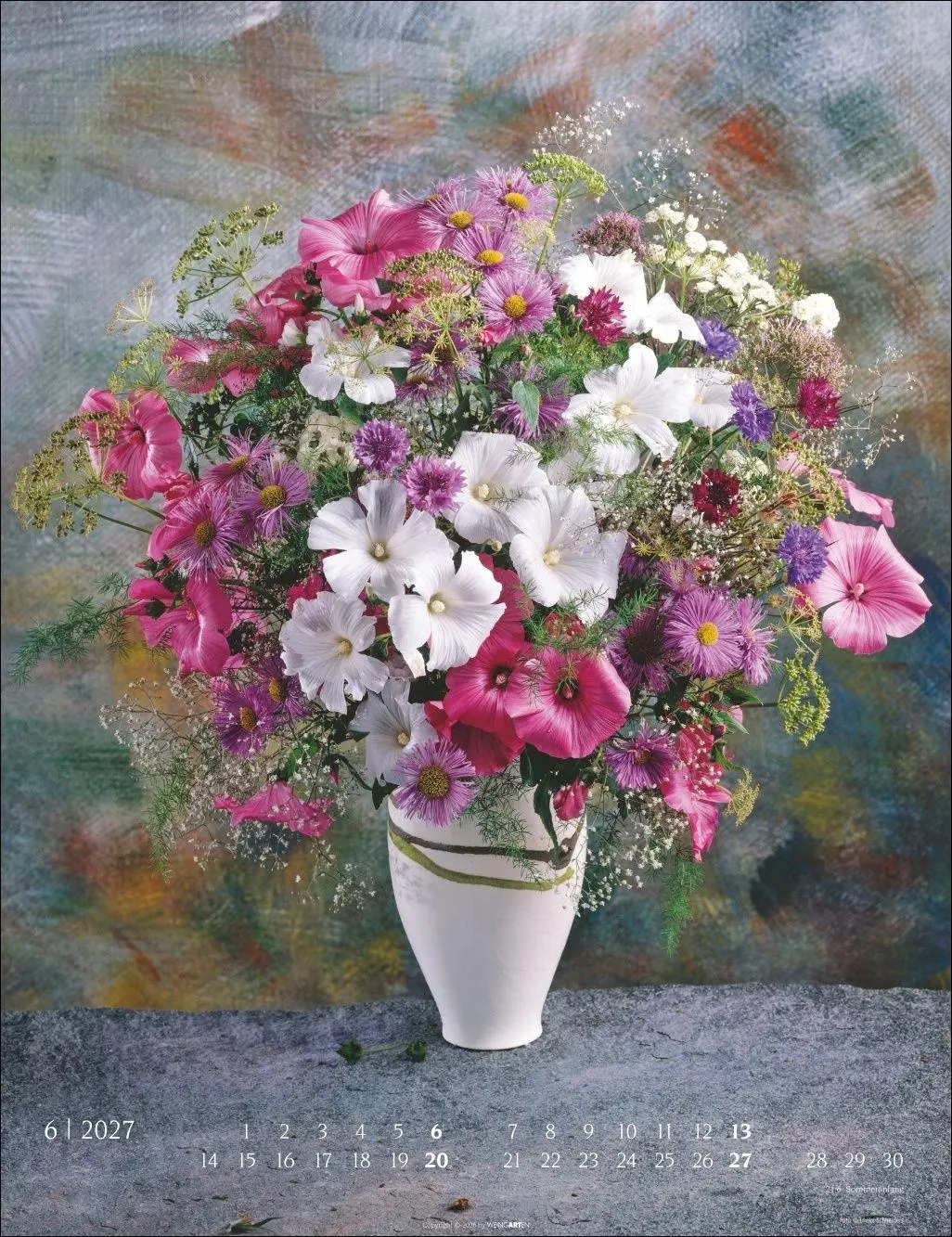 Bild: 9783839903728 | Die schönsten Blumensträuße Kalender 2027 | Ulrike Schneiders | 14 S.