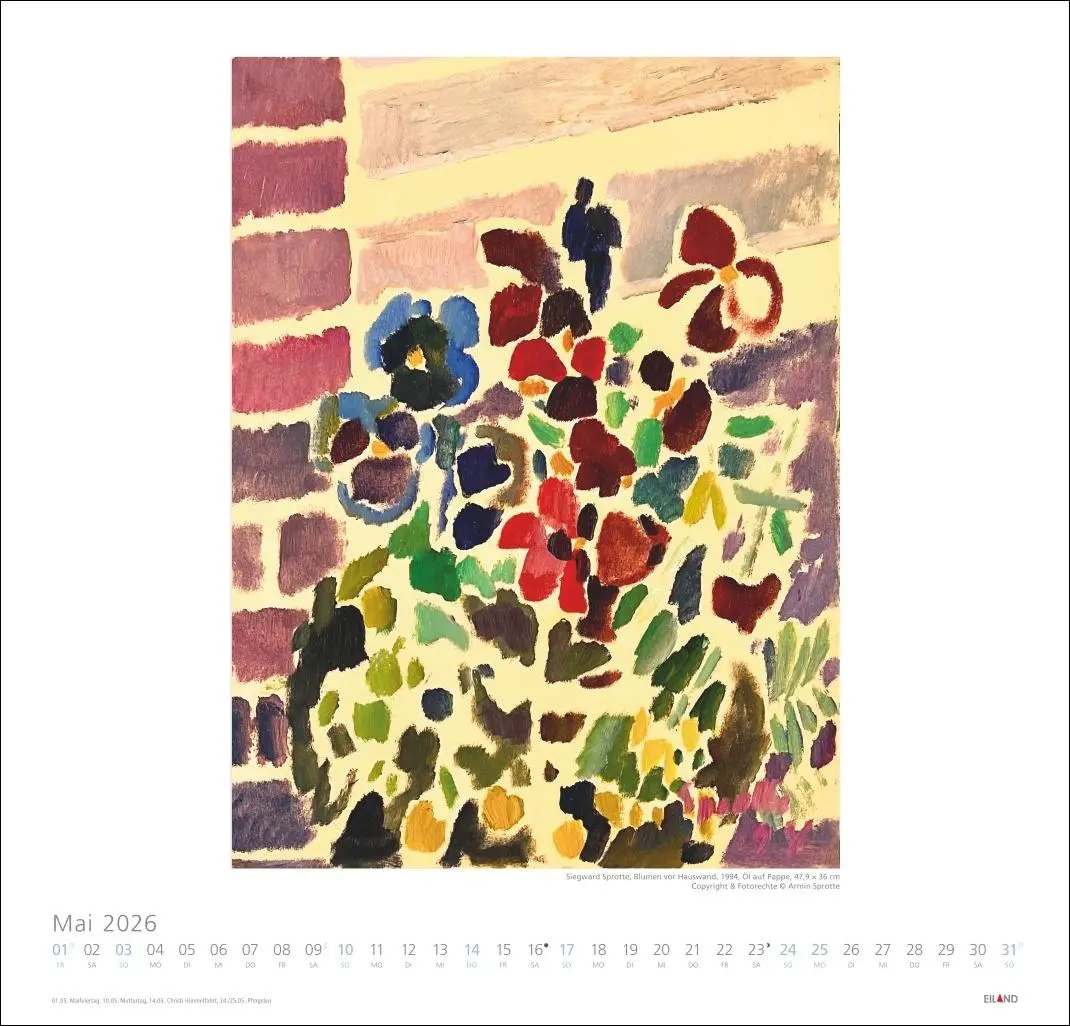 Bild: 9783964023728 | Siegward Sprotte Edition Kalender 2026 | Siegward Sprotte | Kalender