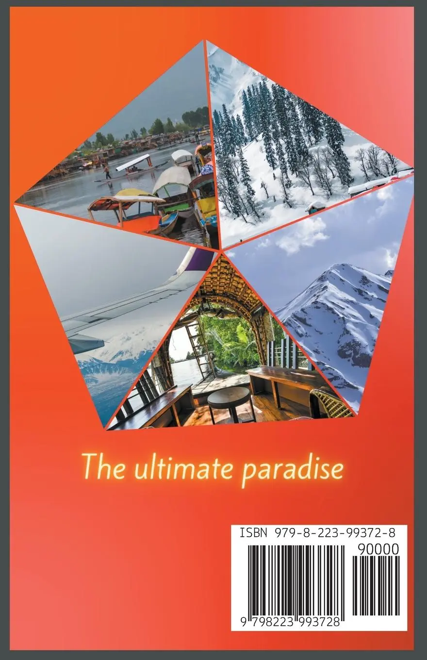 Rückseite: 9798223993728 | Exploring Kashmir, the Switzerland of India | Prabhakar Veeraraghavan