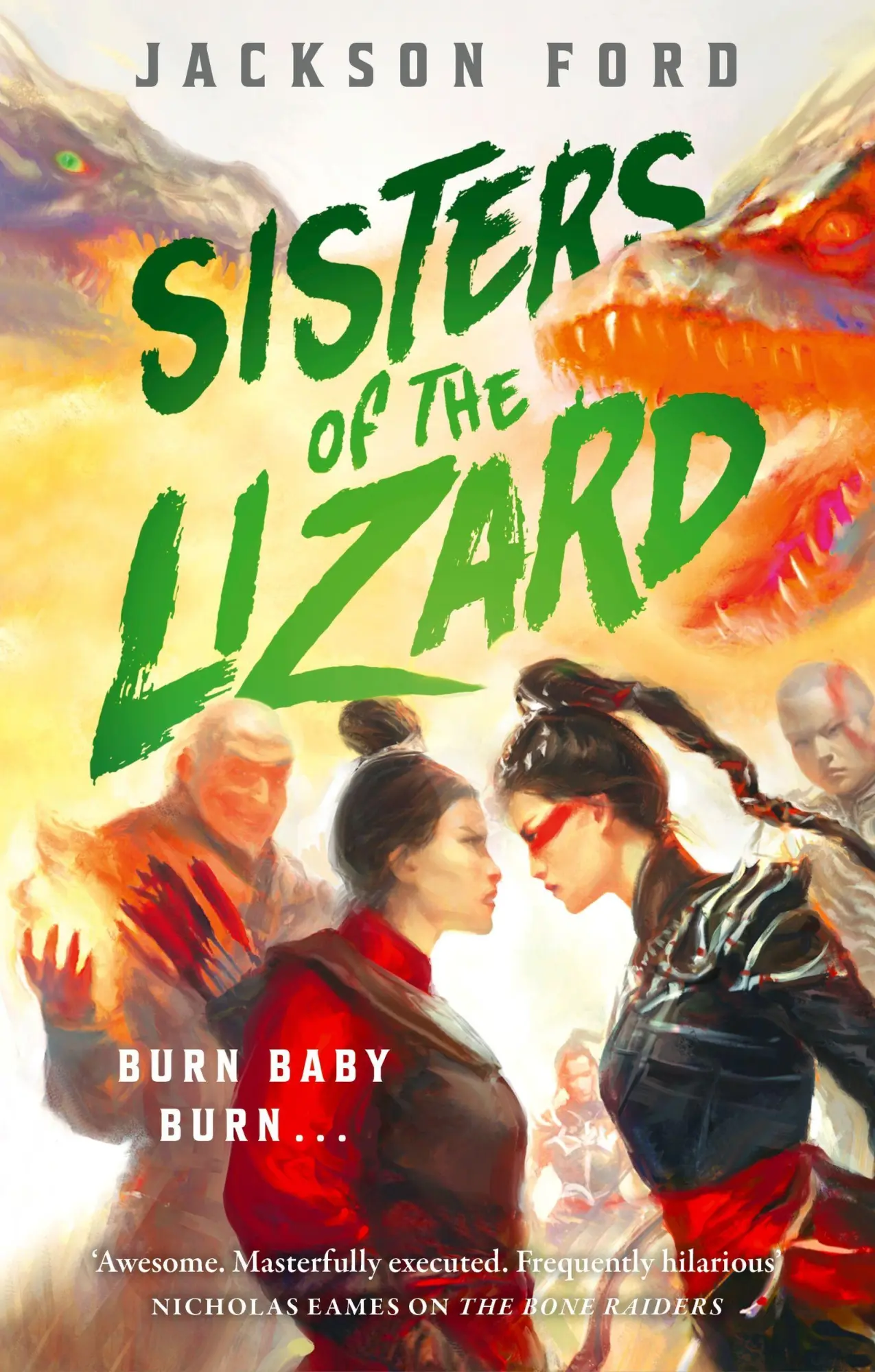 Cover: 9780356523828 | Sisters of the Lizard | A Rakada novel | Jackson Ford | Taschenbuch