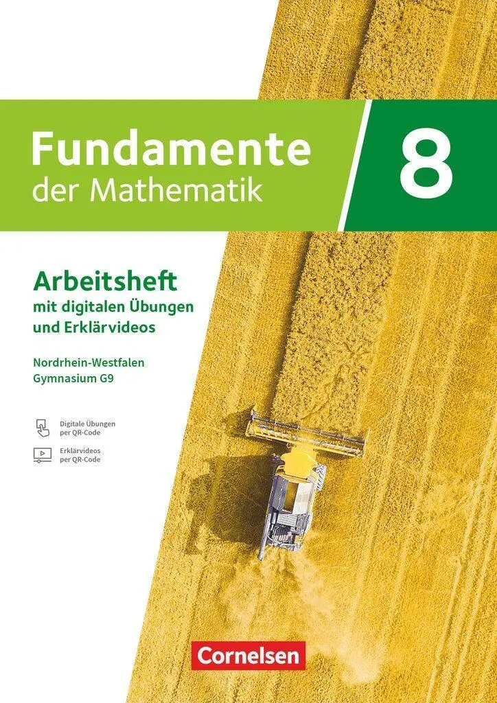 Cover: 9783060043828 | Fundamente der Mathematik 8. Schuljahr - Nordrhein-Westfalen -...