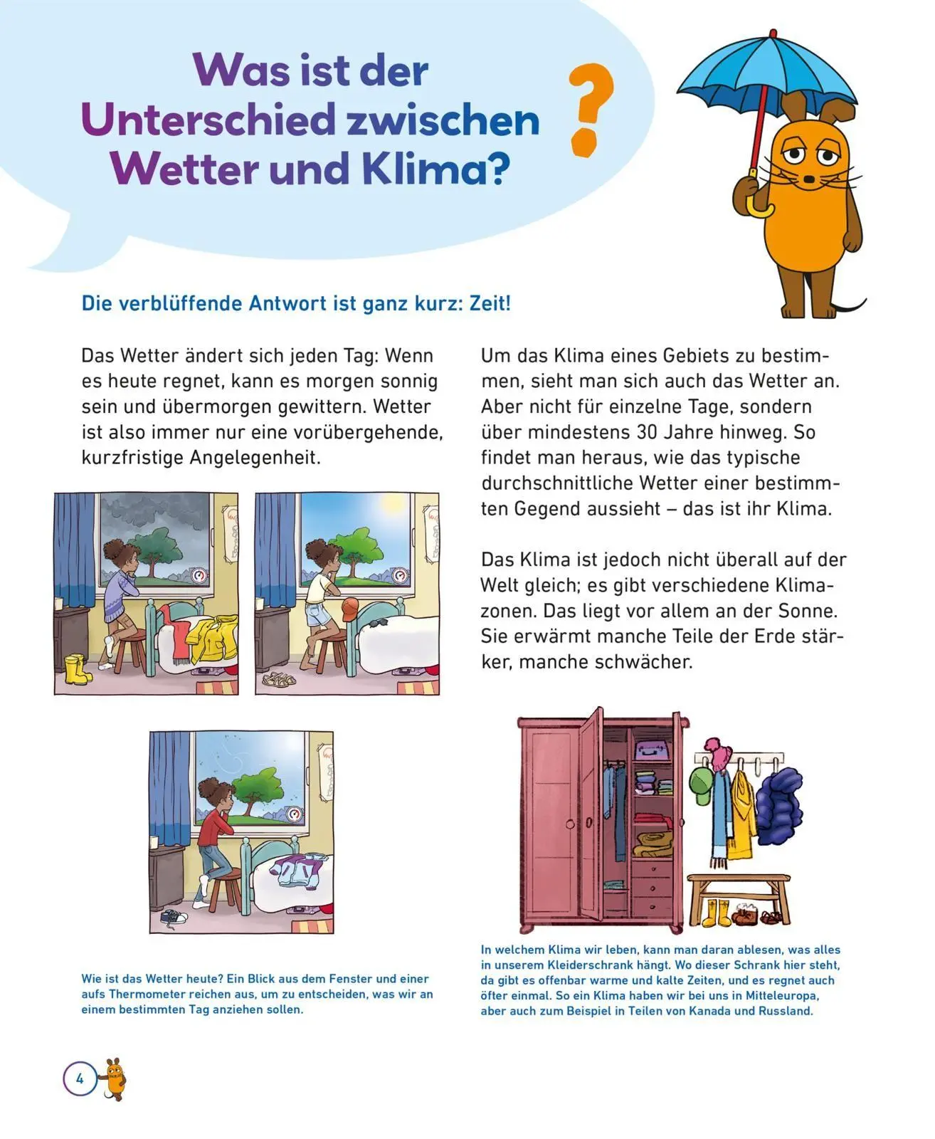Bild: 9783551253828 | Frag doch mal ... die Maus: Klima und Wetter | Gabi Neumayer | Buch