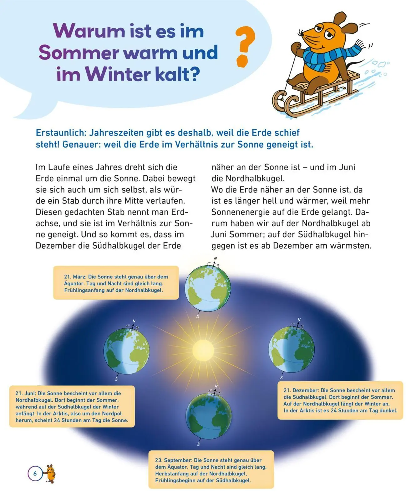 Bild: 9783551253828 | Frag doch mal ... die Maus: Klima und Wetter | Gabi Neumayer | Buch