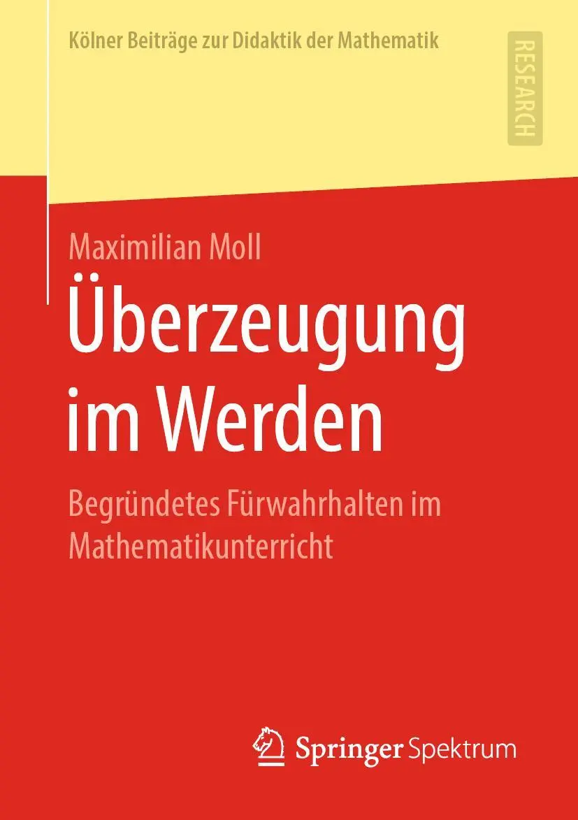 Cover: 9783658273828 | Überzeugung im Werden | Maximilian Moll | Taschenbuch | xiv | Deutsch