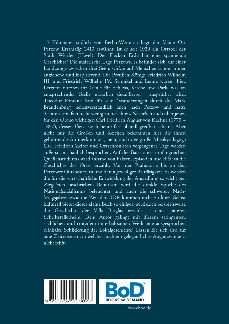 Rückseite: 9783752603828 | Petzow | Relativ absolut | Karl-Heinz Friedrich | Taschenbuch | 216 S.