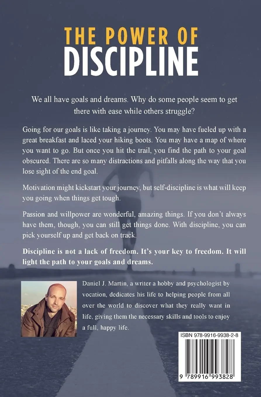 Rückseite: 9789916993828 | The power of discipline | Daniel J. Martin | Taschenbuch | Englisch