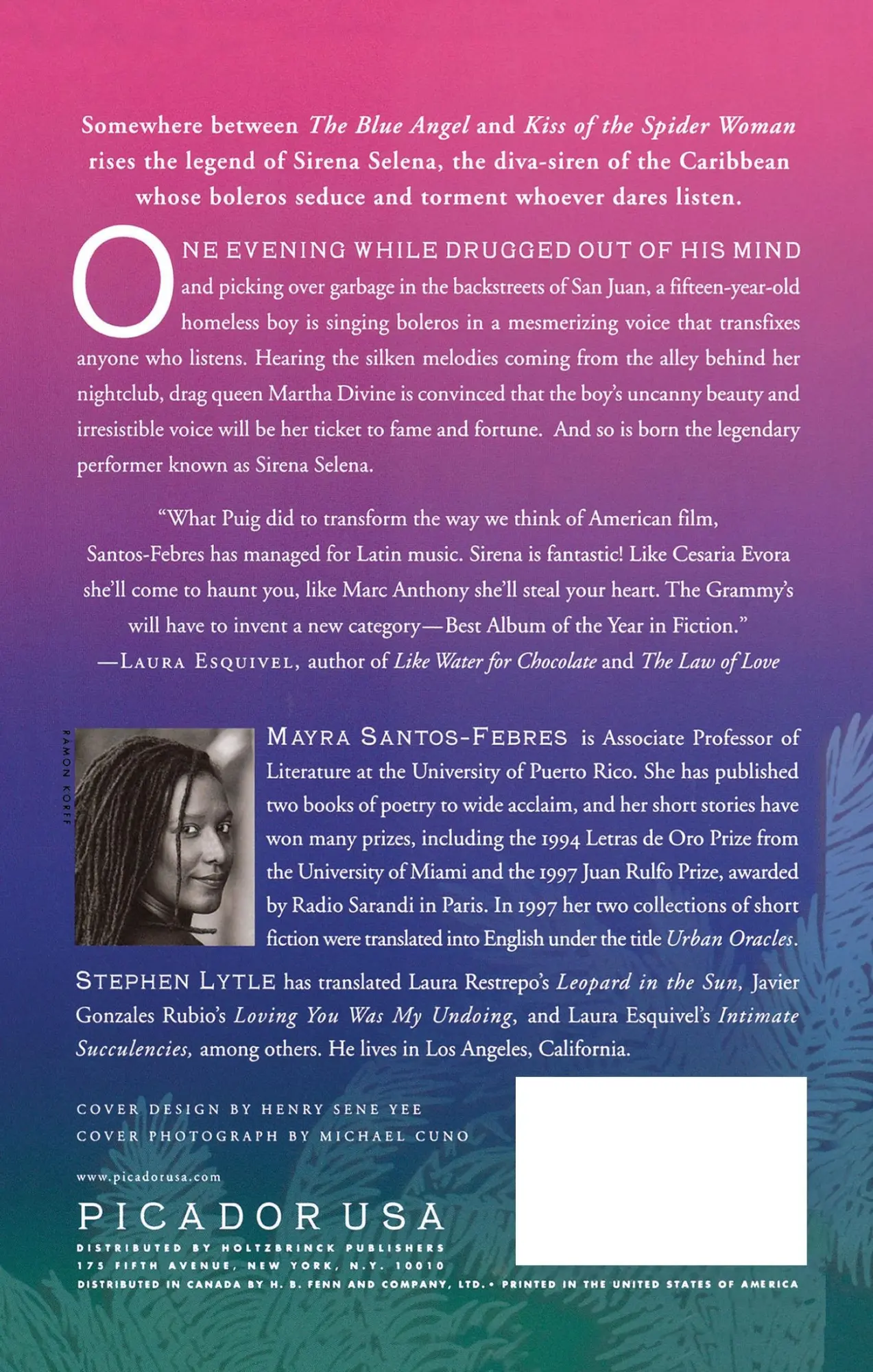 Rückseite: 9780312263928 | Sirena Selena | Mayra Santos-Febres | Taschenbuch | Englisch | 2001