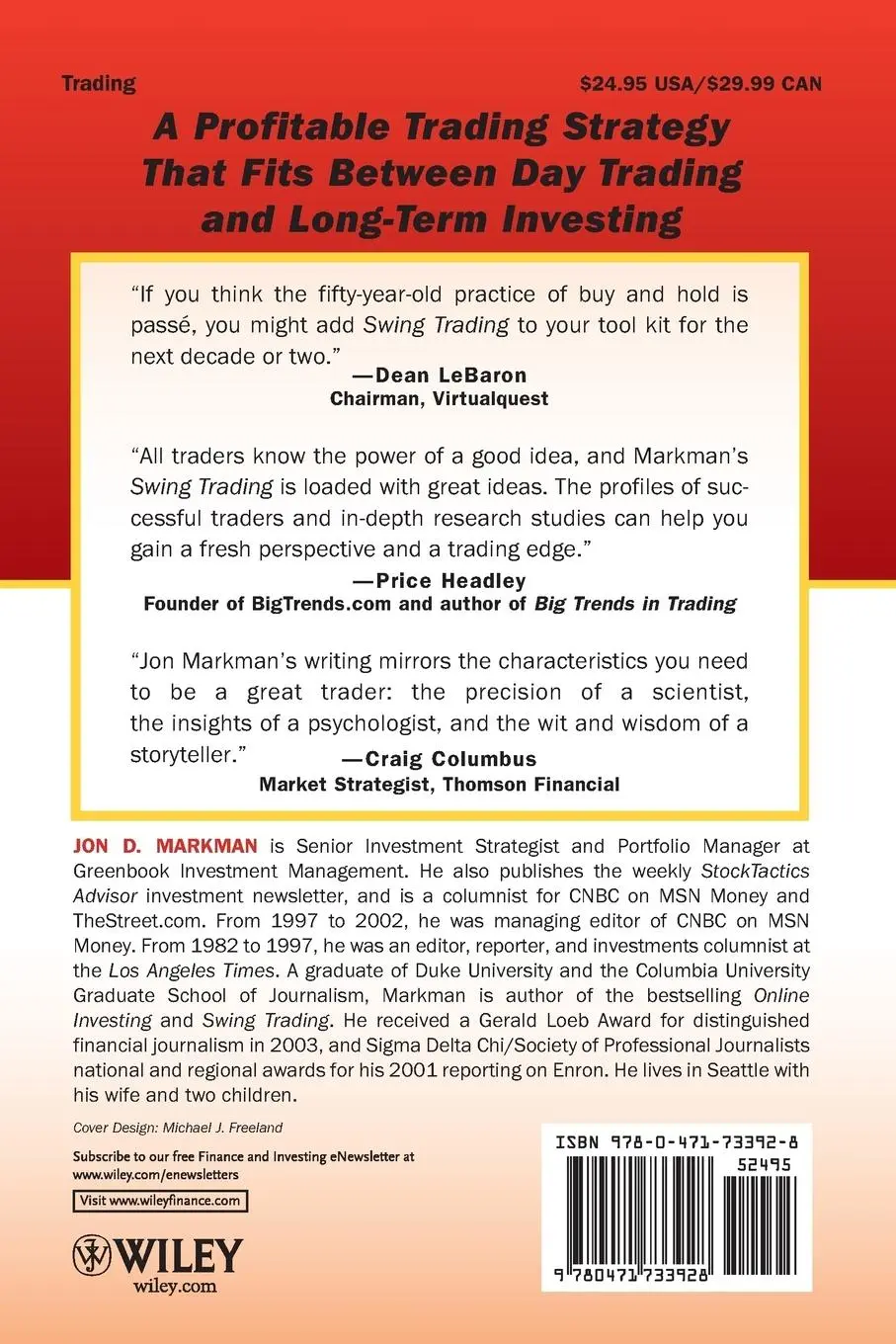 Rückseite: 9780471733928 | Swing Trading | Power Strategies to Cut Risk and Boost Profits | Buch