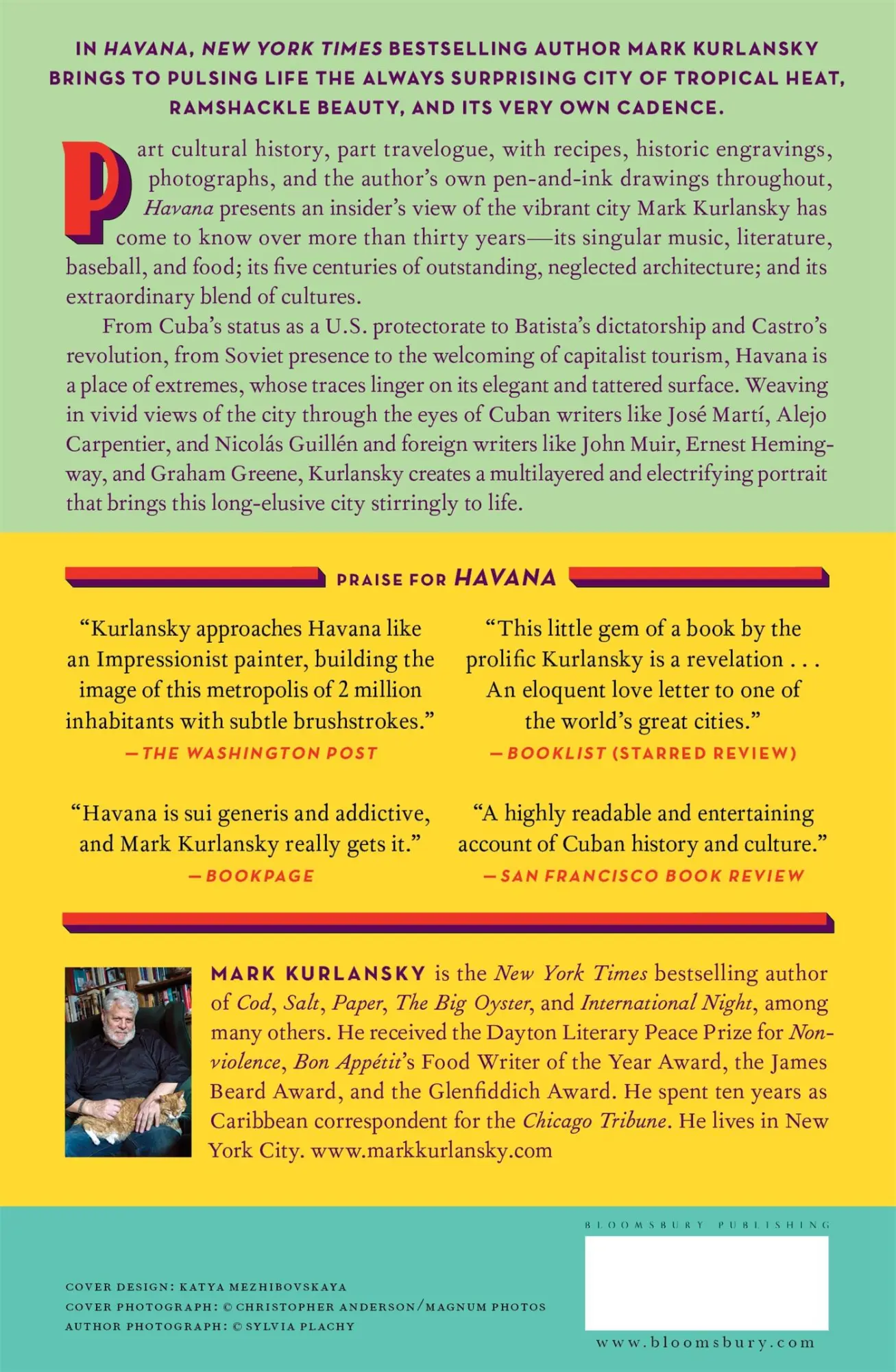 Rückseite: 9781632863928 | Havana | A Subtropical Delirium | Mark Kurlansky | Taschenbuch | 2018