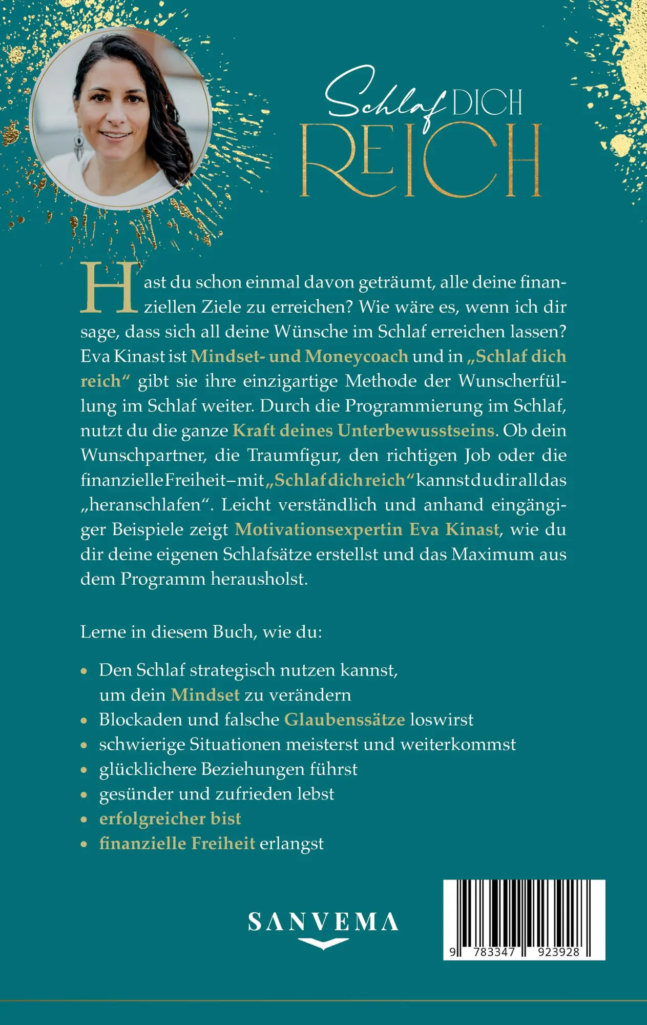 Rückseite: 9783347923928 | Schlaf dich reich | Eva Kinast | Taschenbuch | 168 S. | Deutsch | 2023