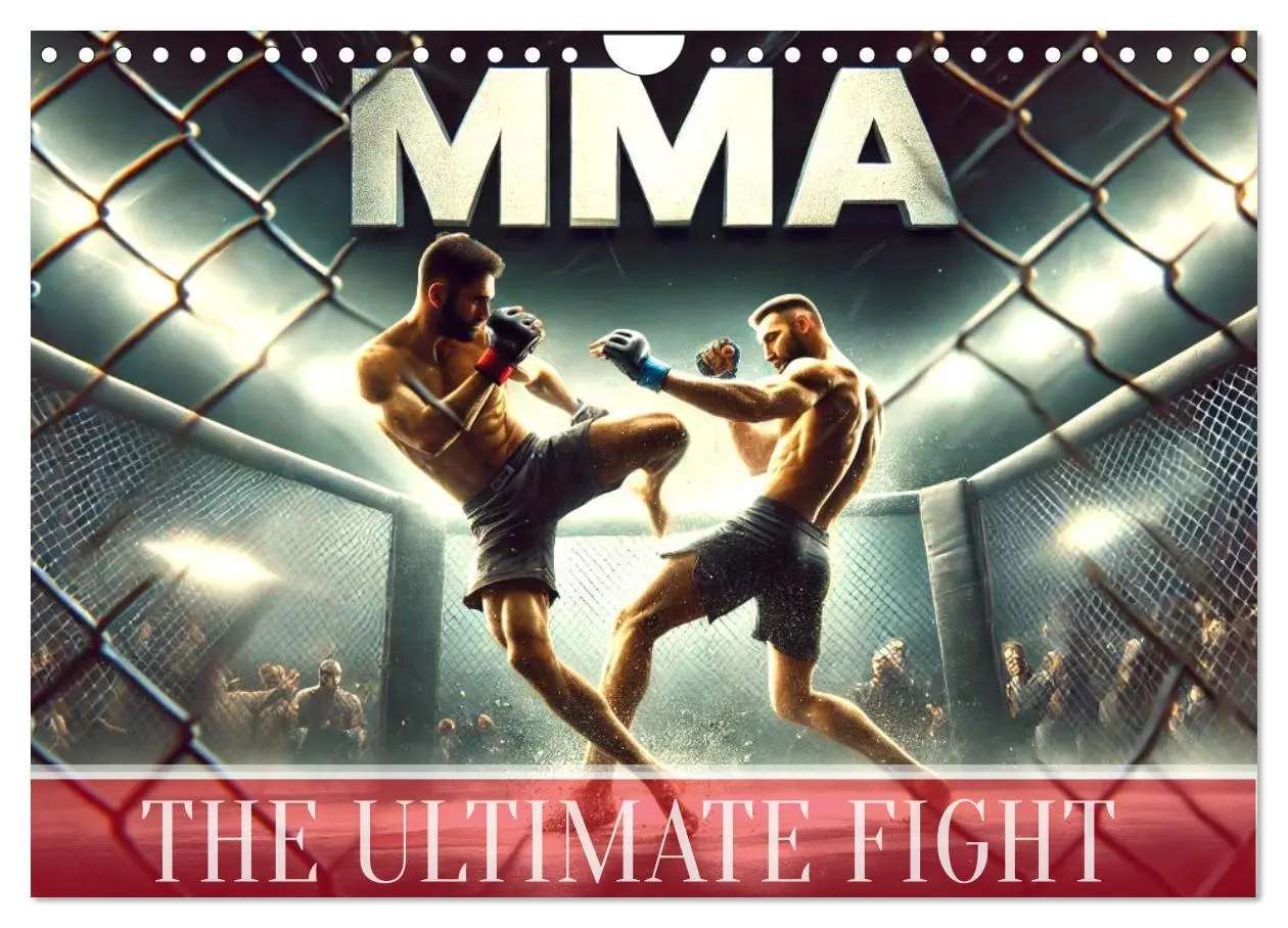 Cover: 9783516523928 | MMA UK - The ultimate fight (Wall Calendar 2026 DIN A4 landscape),...