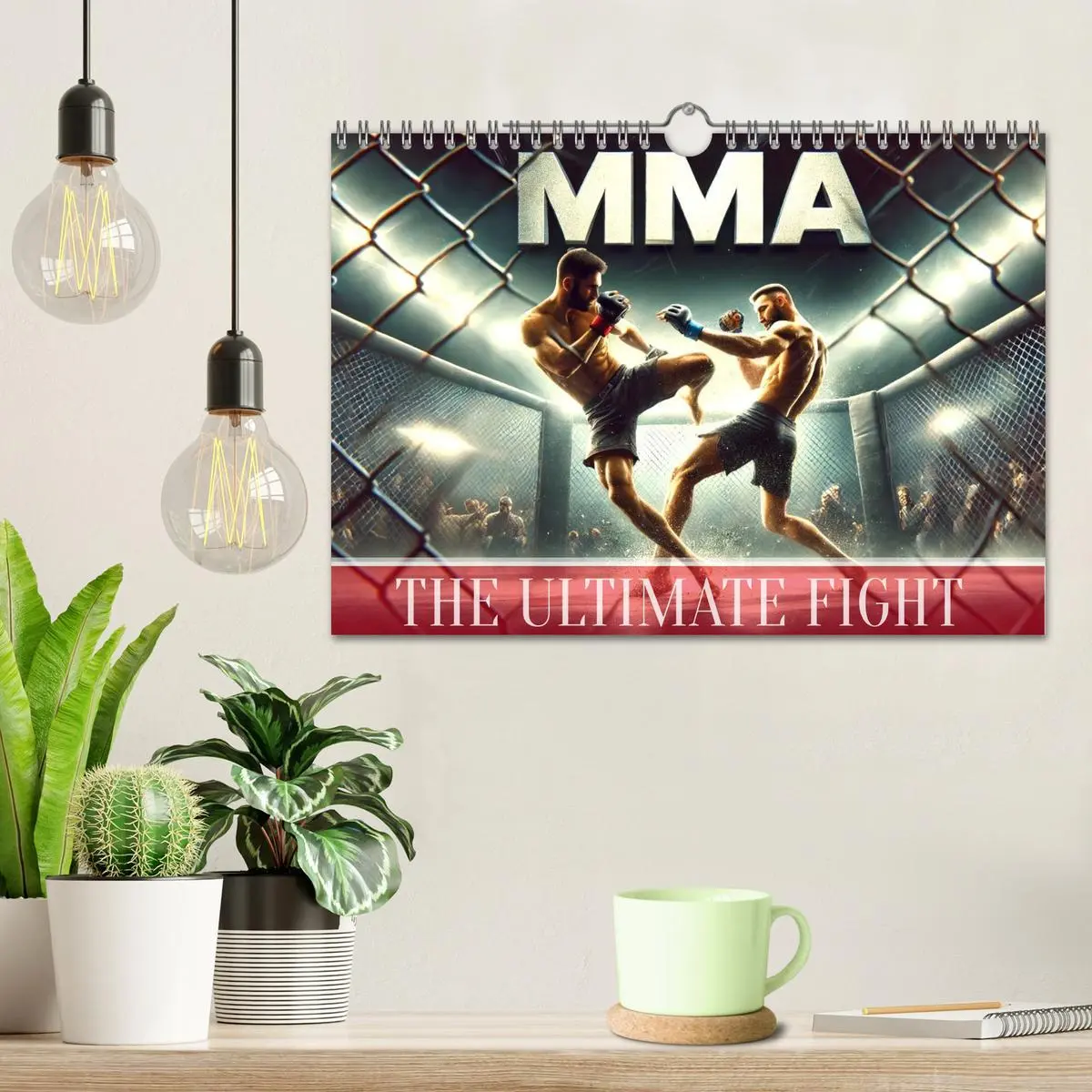 Bild: 9783516523928 | MMA UK - The ultimate fight (Wall Calendar 2026 DIN A4 landscape),...