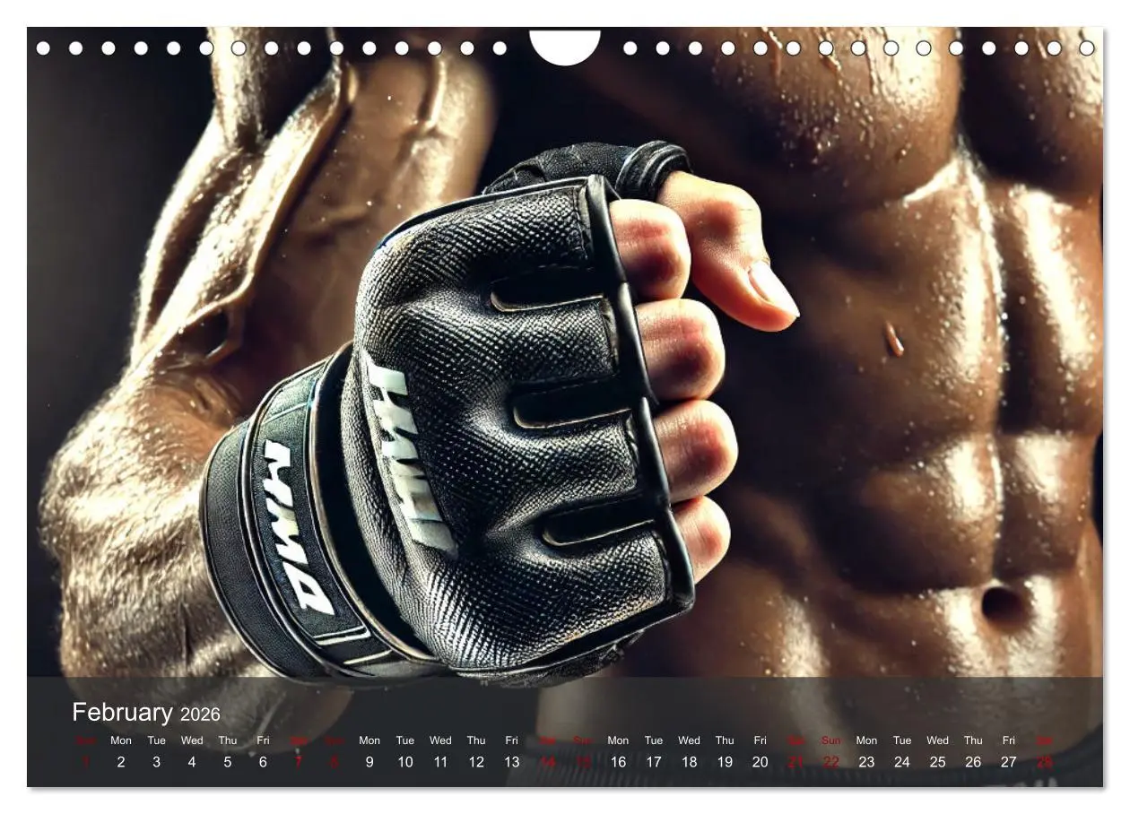 Bild: 9783516523928 | MMA UK - The ultimate fight (Wall Calendar 2026 DIN A4 landscape),...