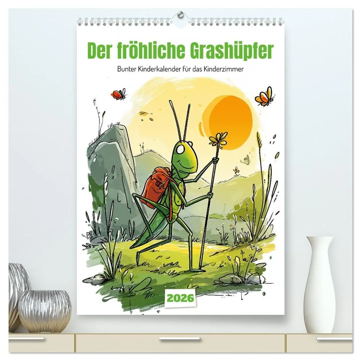 Cover: 9783516693928 | Der fröhliche Grashüpfer - bunter Kinderkalender für das...