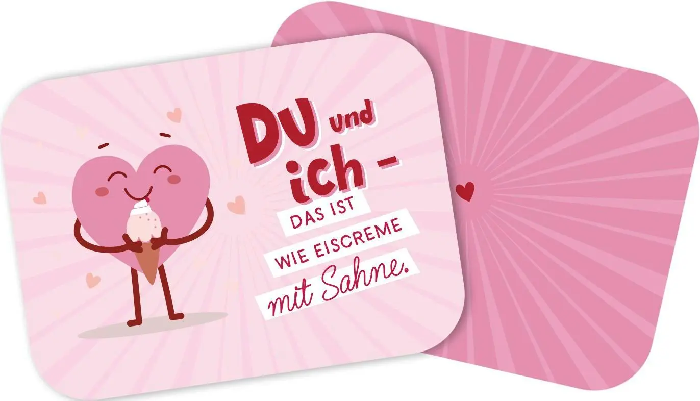 Bild: 4036442014028 | 25 Küsschen für Dich | Groh Verlag | Box | 25 S. | Deutsch | 2025