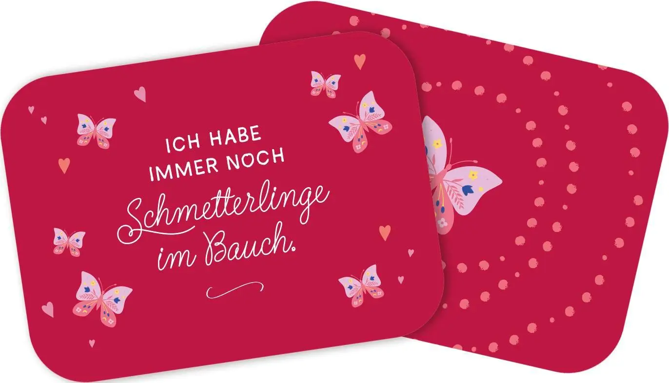 Bild: 4036442014028 | 25 Küsschen für Dich | Groh Verlag | Box | 25 S. | Deutsch | 2025