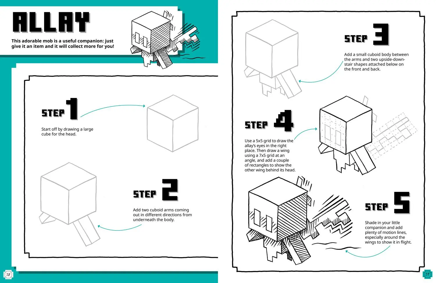 Bild: 9780008534028 | Minecraft How to Draw | Mojang AB | Taschenbuch | Englisch | 2023