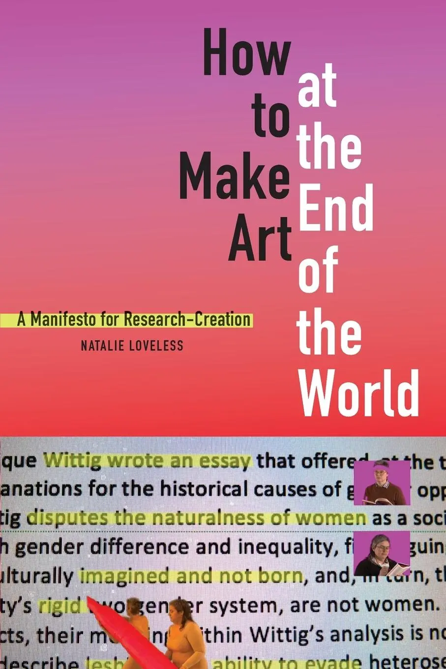 Cover: 9781478004028 | How to Make Art at the End of the World | Natalie Loveless | Buch