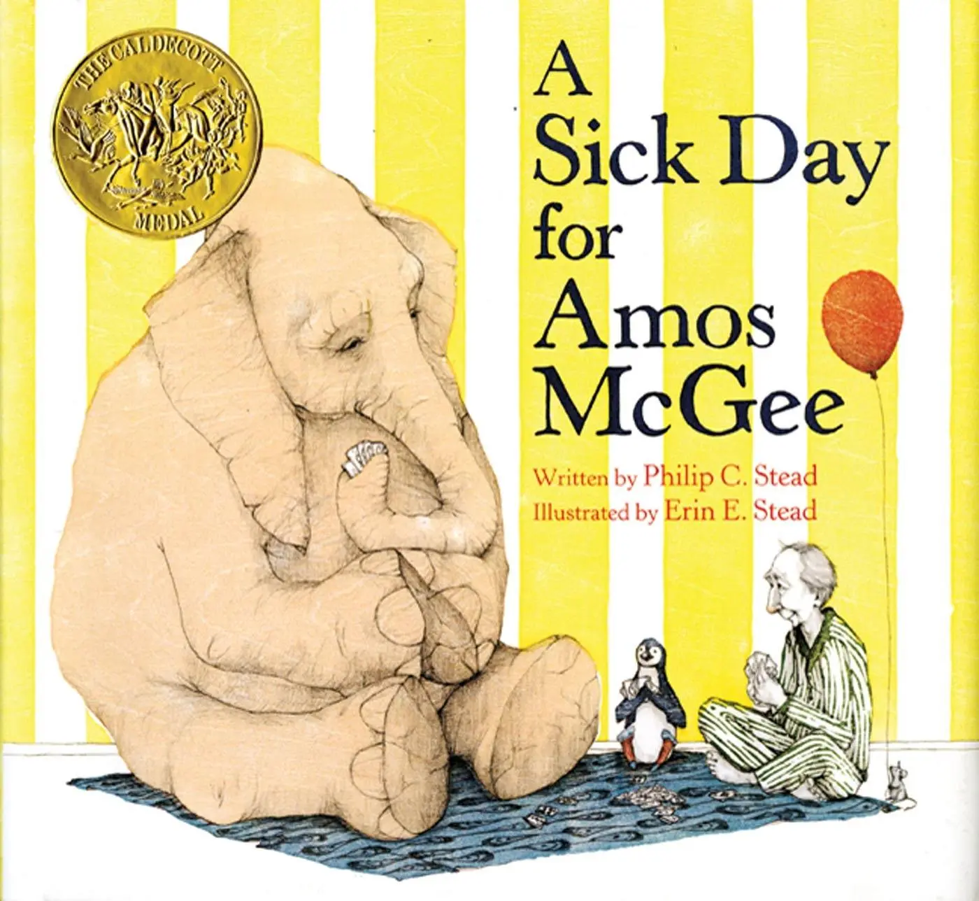 Cover: 9781596434028 | A Sick Day for Amos McGee | (Caldecott Medal Winner) | Philip C Stead