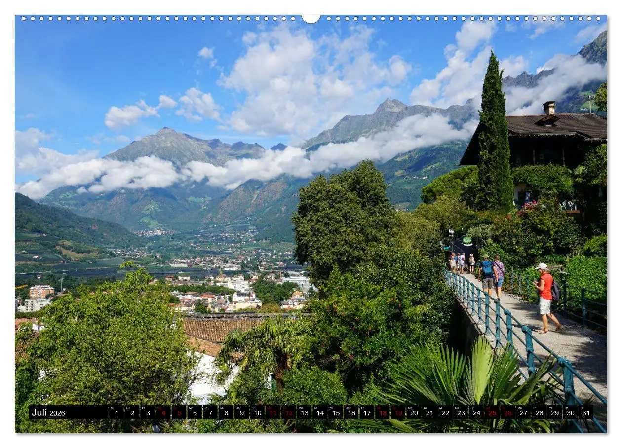 Bild: 9783457564028 | Spaziergang in Meran (Wandkalender 2026 DIN A2 quer), CALVENDO...