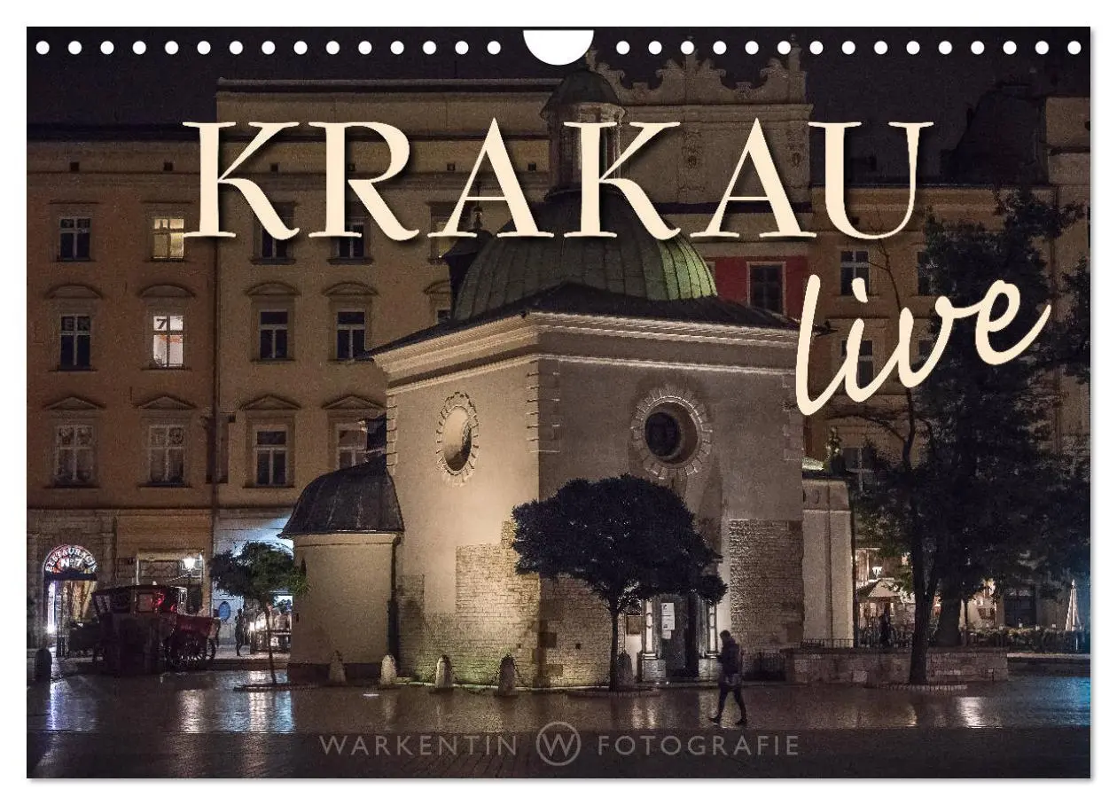 Cover: 9783457874028 | Krakau live (Wandkalender 2026 DIN A4 quer), CALVENDO Monatskalender