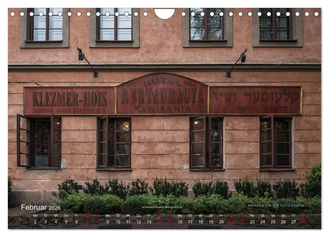 Bild: 9783457874028 | Krakau live (Wandkalender 2026 DIN A4 quer), CALVENDO Monatskalender