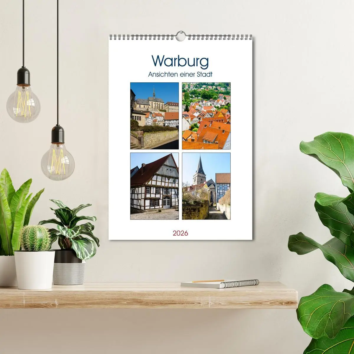 Bild: 9783516414028 | Warburg - Ansichten einer Stadt (Wandkalender 2026 DIN A3 hoch),...