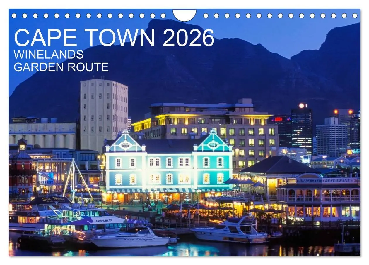 Cover: 9783516584028 | CAPE TOWN 2026 (Wall Calendar 2026 DIN A4 landscape), CALVENDO 12...