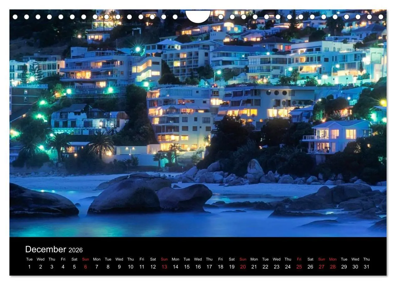 Bild: 9783516584028 | CAPE TOWN 2026 (Wall Calendar 2026 DIN A4 landscape), CALVENDO 12...