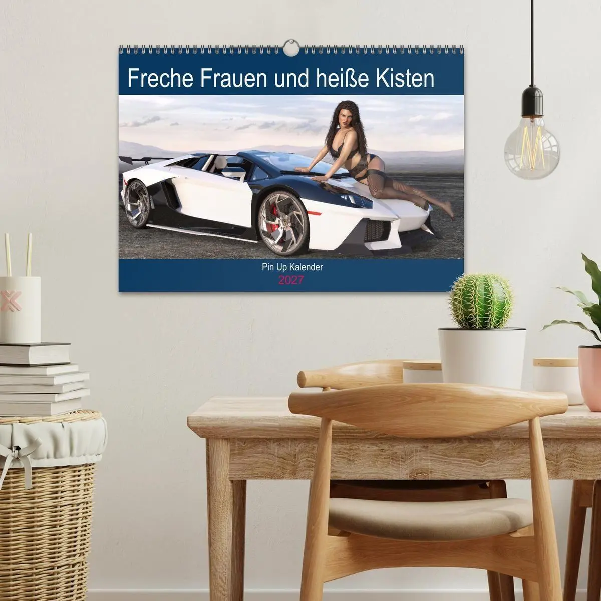 Bild: 9783569504028 | Freche Frauen und heiße Kisten (Wandkalender 2027 DIN A3 quer),...