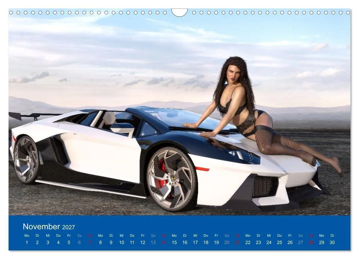 Bild: 9783569504028 | Freche Frauen und heiße Kisten (Wandkalender 2027 DIN A3 quer),...