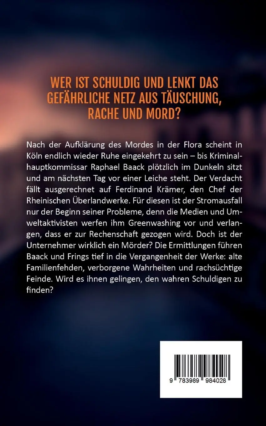 Rückseite: 9783989984028 | Nacht der Rache Ein fesselnder Krimi über mörderische Verschwörungen