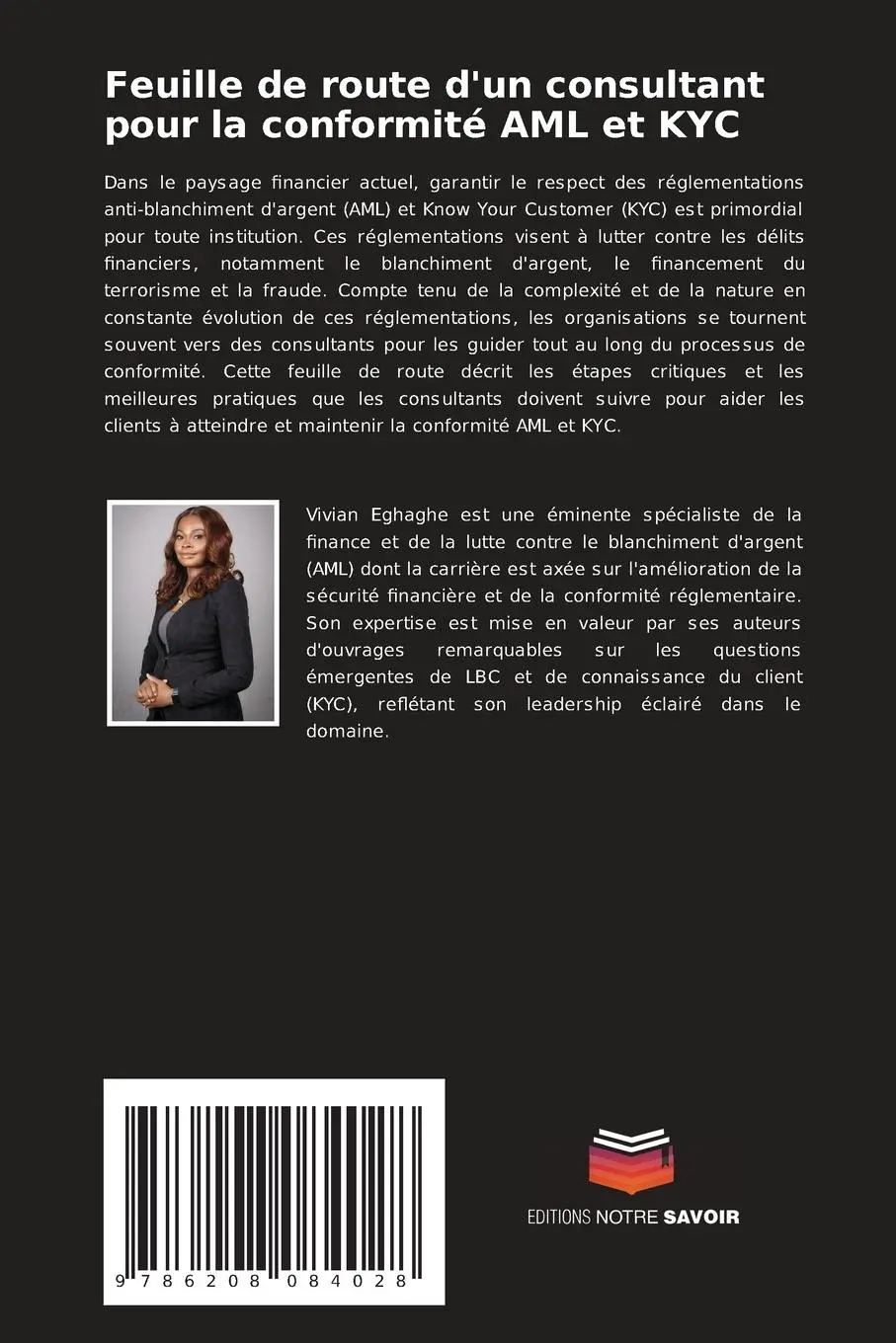 Rückseite: 9786208084028 | Feuille de route d'un consultant pour la conformité AML et KYC | Buch