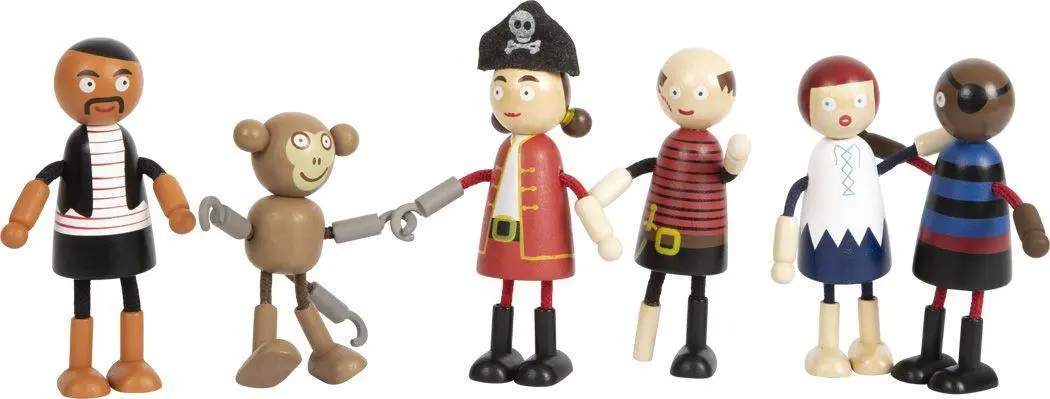 Bild: 4020972124128 | Biegepuppen Piraten Figuren | 12412 | Deutsch | 2023