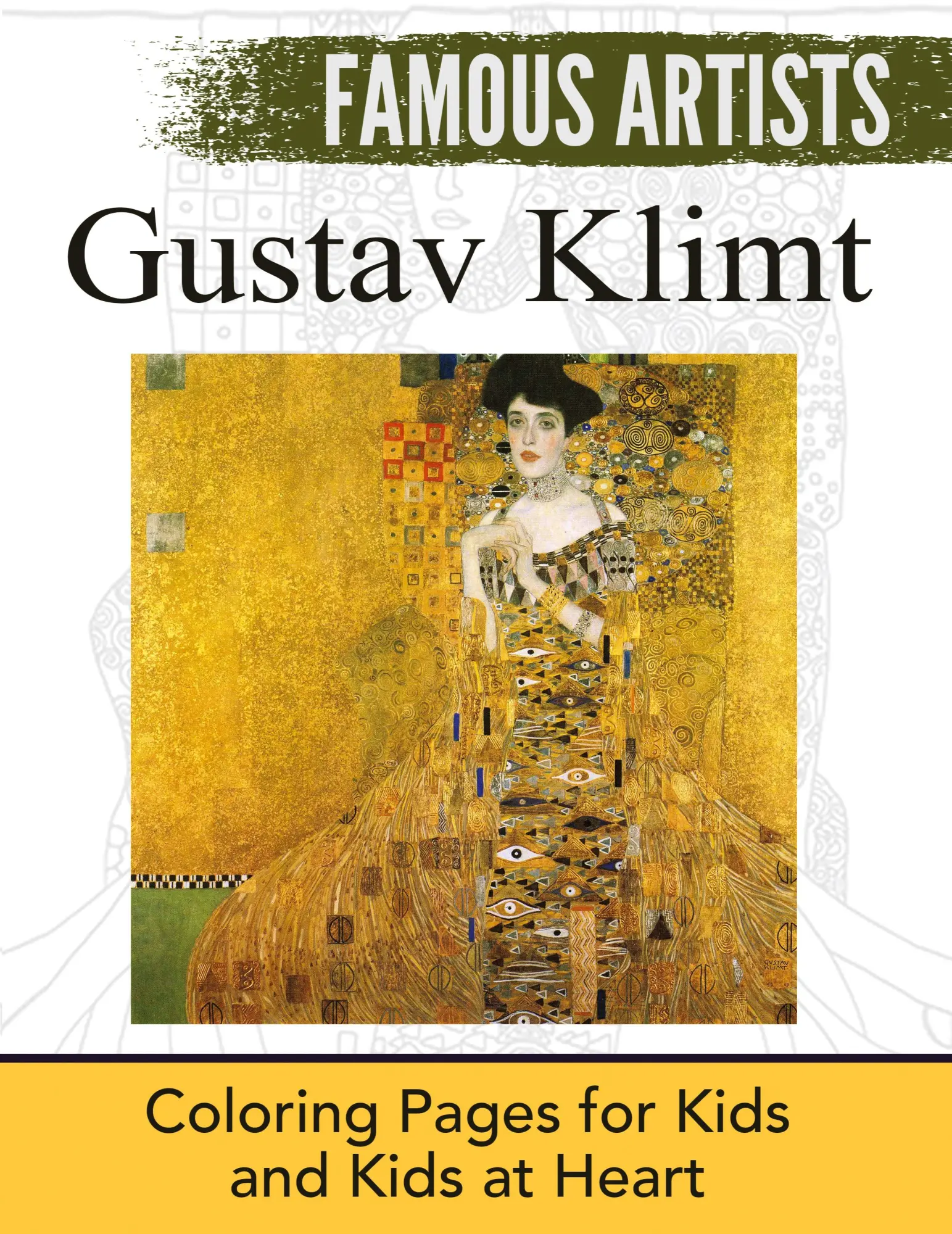 Cover: 9781948344128 | Gustav Klimt | Coloring Pages for Kids and Kids at Heart | Taschenbuch