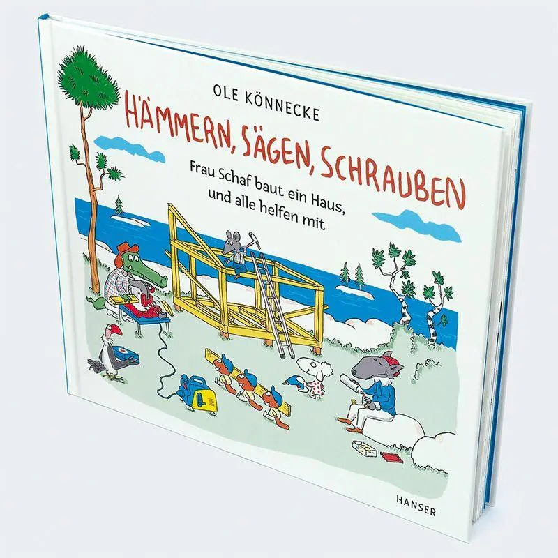 Bild: 9783446284128 | Hämmern, sägen, schrauben | Ole Könnecke | Buch | 32 S. | Deutsch