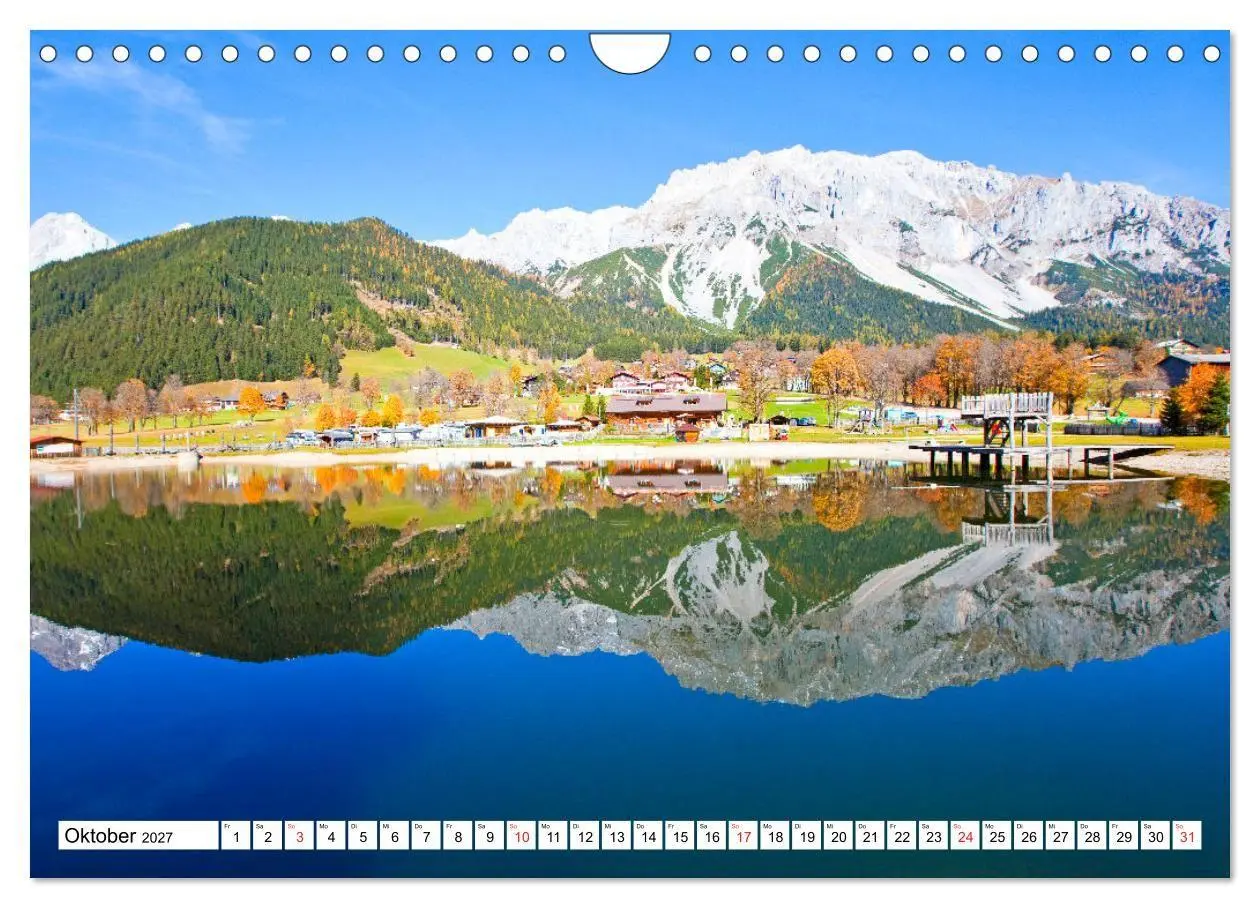 Bild: 9783569594128 | Ramsau am Dachstein (Wandkalender 2027 DIN A4 quer), CALVENDO...