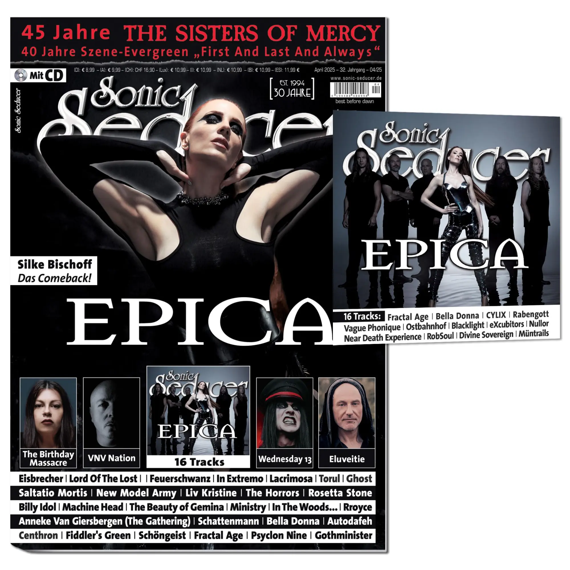 Cover: 9783958974128 | Sonic Seducer 04/2025 | Taschenbuch | Deutsch | 2025