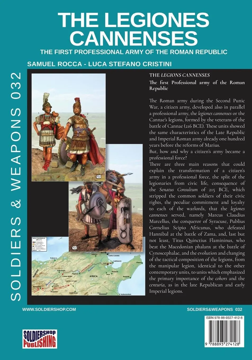 Rückseite: 9788893274128 | The legiones Cannenses | Samuel Rocca | Taschenbuch | Englisch | 2019