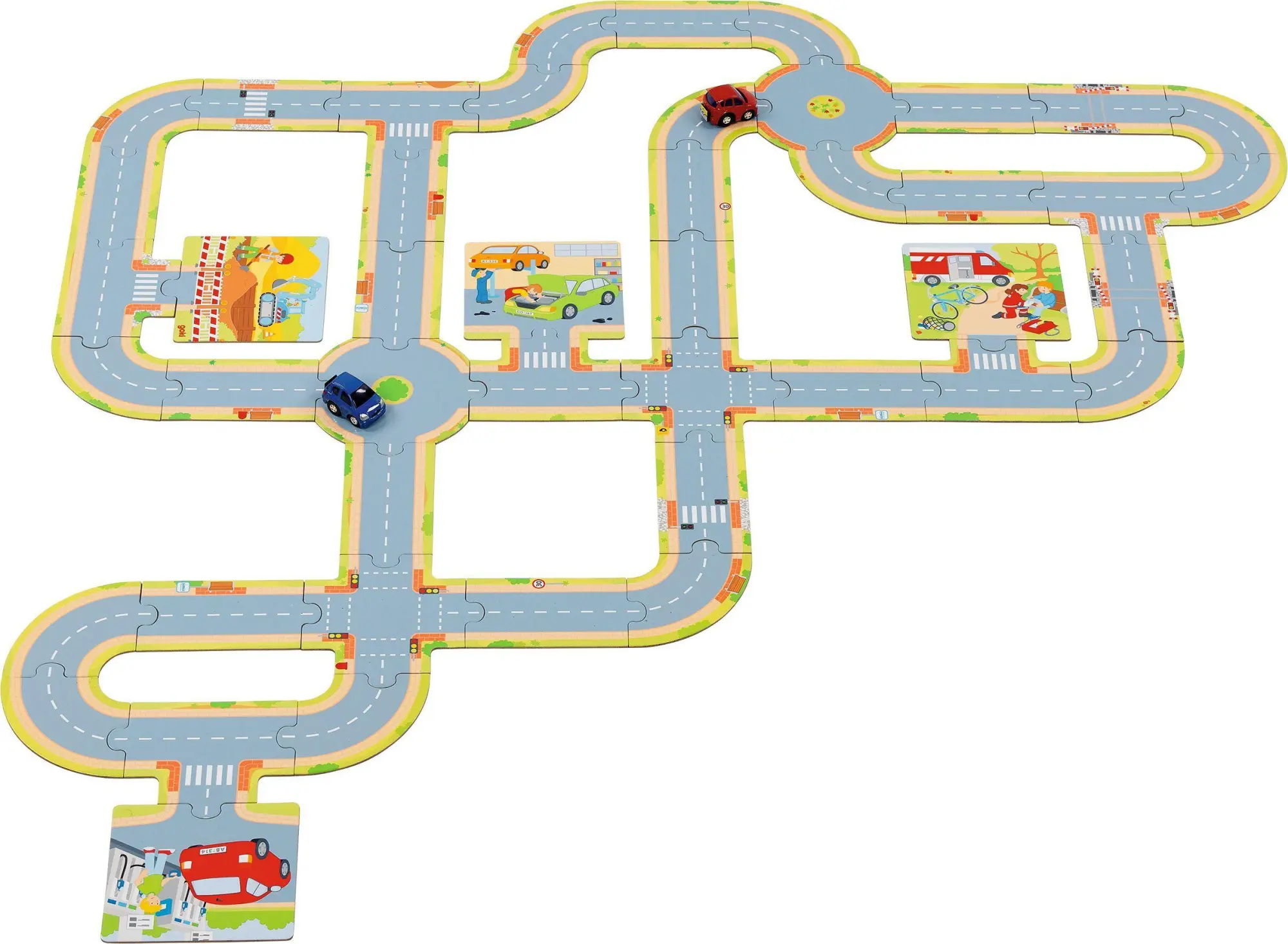Cover: 4013594574228 | Spielstraße mit 2 Fahrzeugen | 57422 | Deutsch | 2025